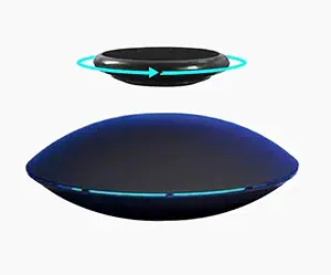 Levitation Display Stand 360° Rotating, 300g Capacity, Ideal Gift Display for Toys, Figures, Miniatures, and Novelties, Home Desk Decor