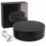 Electric Rotating Display Stand 360° Motorized Turntable|Rotating Cake Display Stand