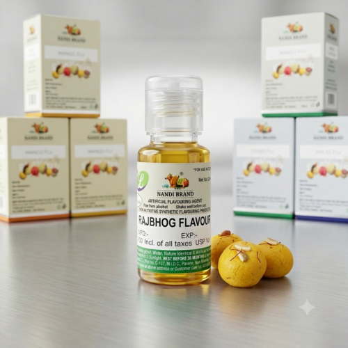 Nandi Brand Rajbhog Essence Flavour food flavoring bottle 20ML