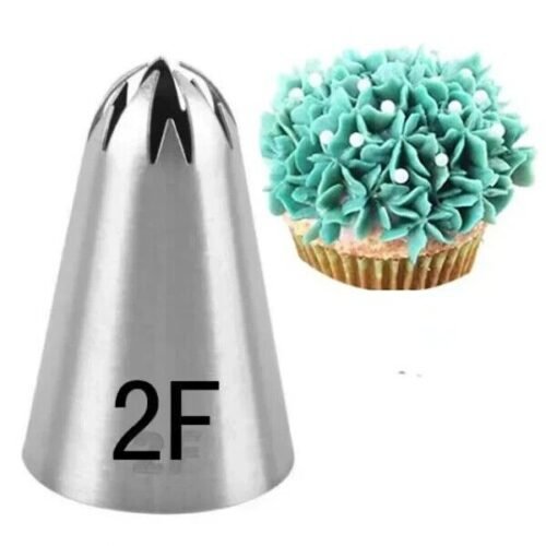 2F icing nozzle, a cake decorating tool used for piping. ( Large )